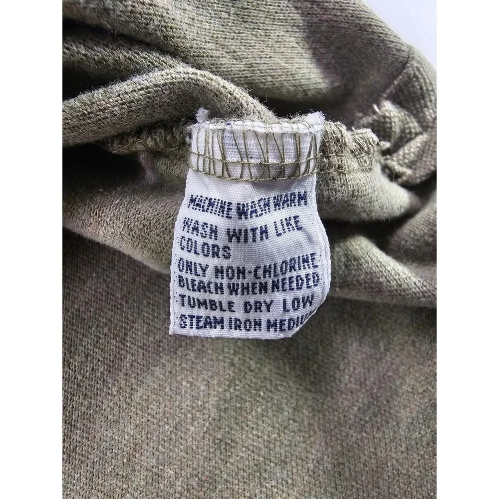 Vintage Y2K Polo Ralph Lauren Blue Pony Men's XXLarge Green Brown Ribbed Shirt‎